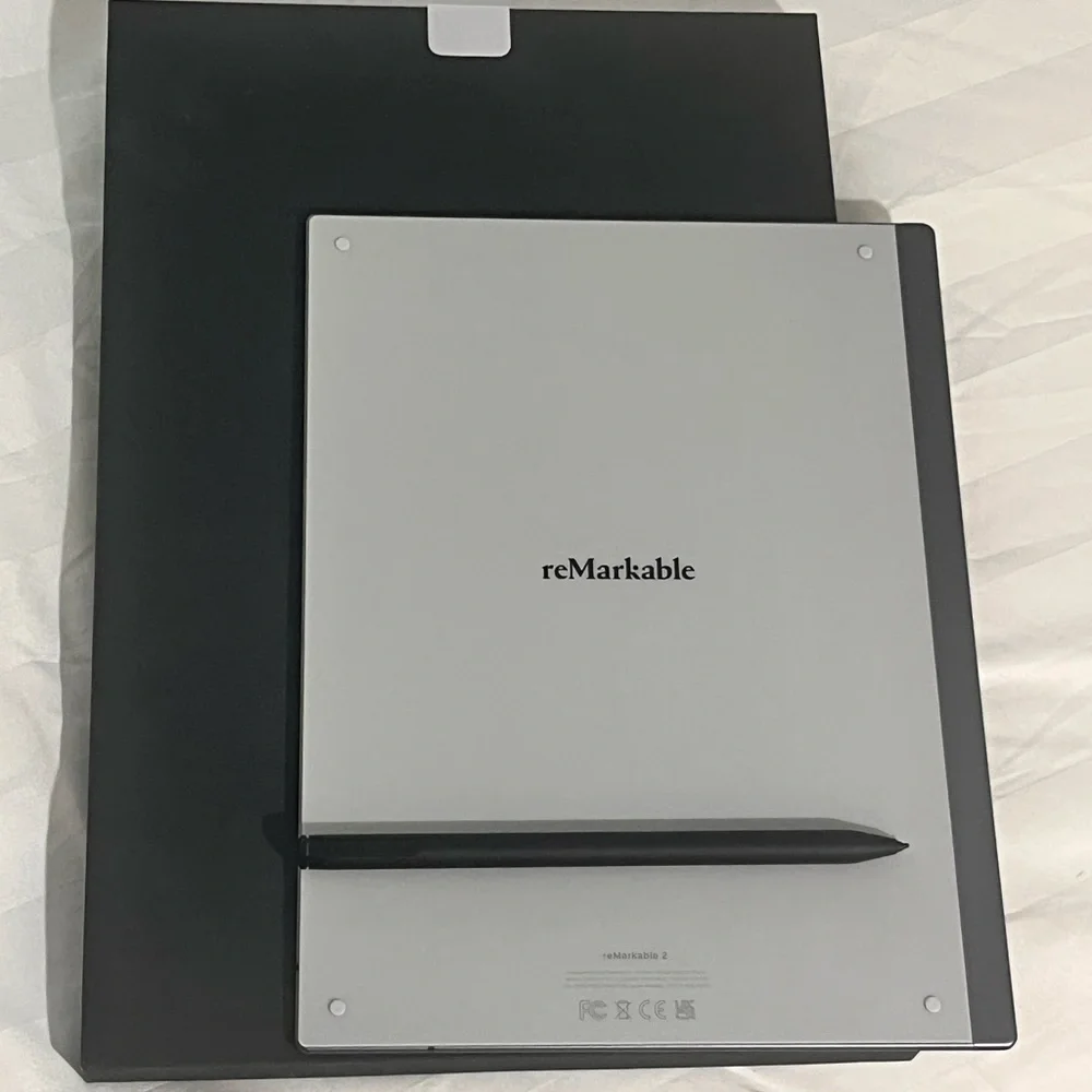 Gray ReMarkable Tablet With Pen